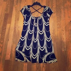 Black and white dress